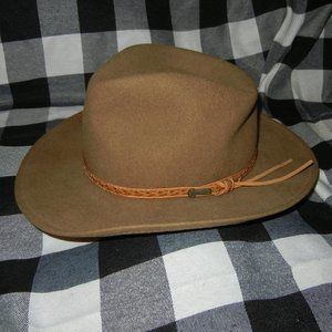 RANDWICK 1321 Brown Wool Hat Small